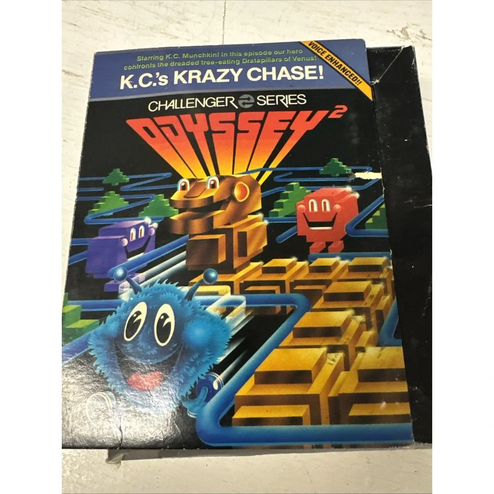 1982 Magnavox Odyssey 2 KC's Krazy Chase‎ CIB Rare